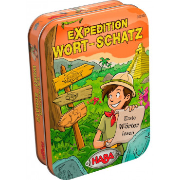 HABA 德國桌遊-德文歷險記 (EXPEDITION WORT-SCHATZ)