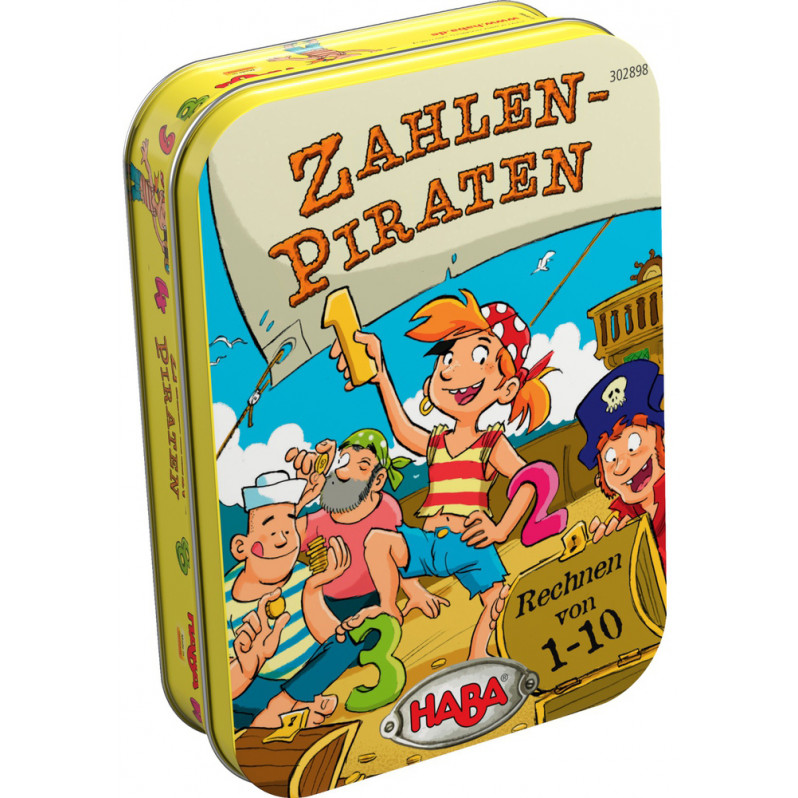 HABA 德國桌遊-海盜密碼 1-10 (ZAHLEN-PIRATEN)