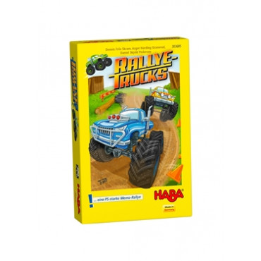 HABA 德國桌遊-卡車大賽 (RALLYE TRUCKS)