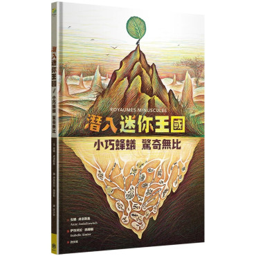 潛入迷你王國：小巧蜂蟻，驚奇無比（大開本精美生態繪本翻翻書）