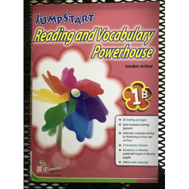 【$136/4本】 JumpStart Reading & Vocab Powerhouse (1B)