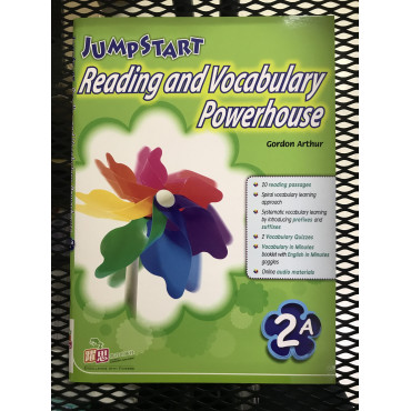 【$136/4本】 JumpStart Reading & Vocab Powerhouse (2A)