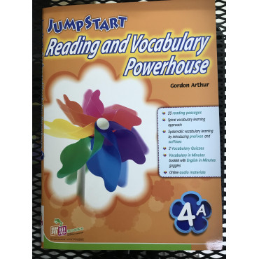 【$136/4本】 JumpStart Reading & Vocab Powerhouse (4A)