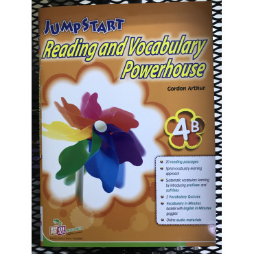 【$136/4本】 JumpStart Reading & Vocab Powerhouse (4B)