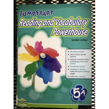 【$136/4本】 JumpStart Reading & Vocab Powerhouse (5A)