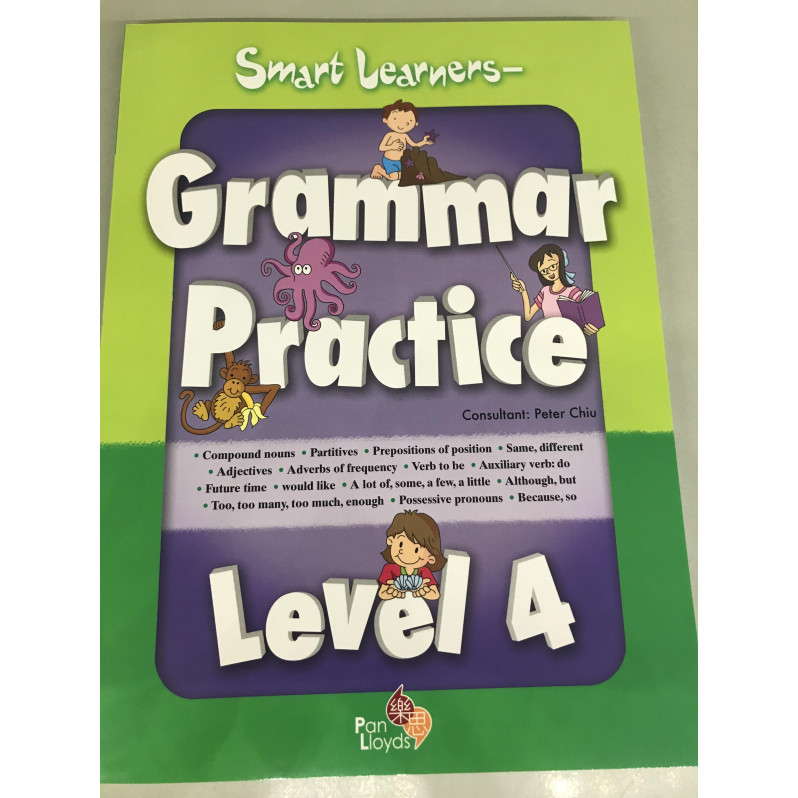 【半價】Smart Learners-Grammar Practices Level 4