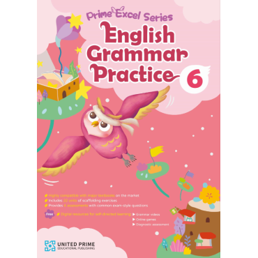 買2件或以上送ToteBag*【多買多折】Prime Excel Series: English Grammar Practice P6